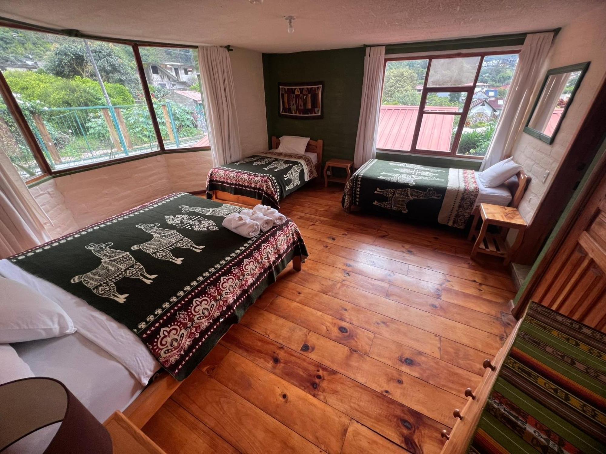 La Casa Verde Eco Guest House 巴尼奥斯 客房 照片